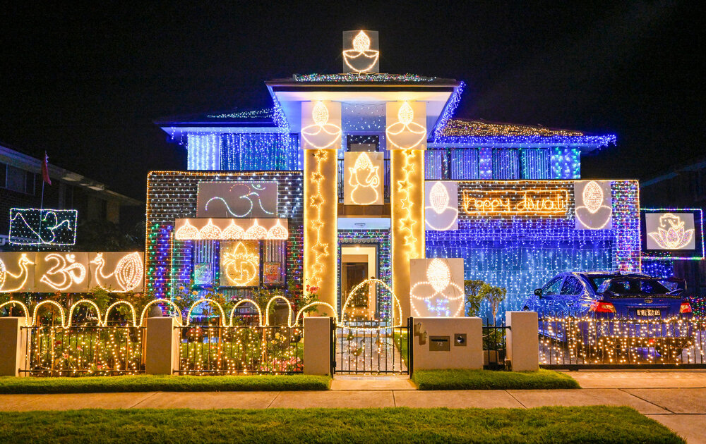 2020 Blacktown City Council Diwali Lights competition