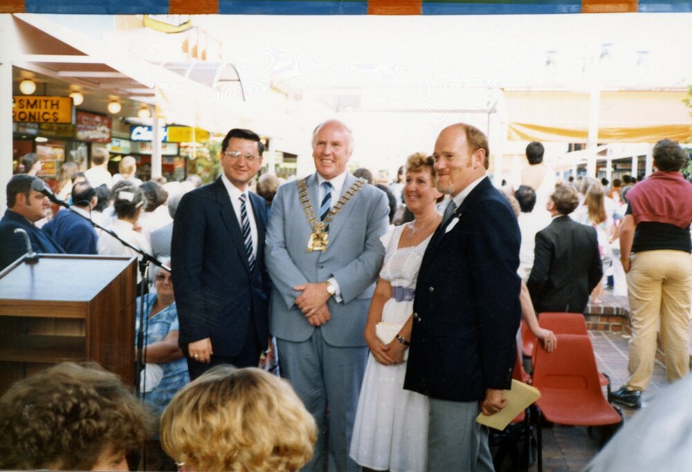 Blacktown City Mall, official opening