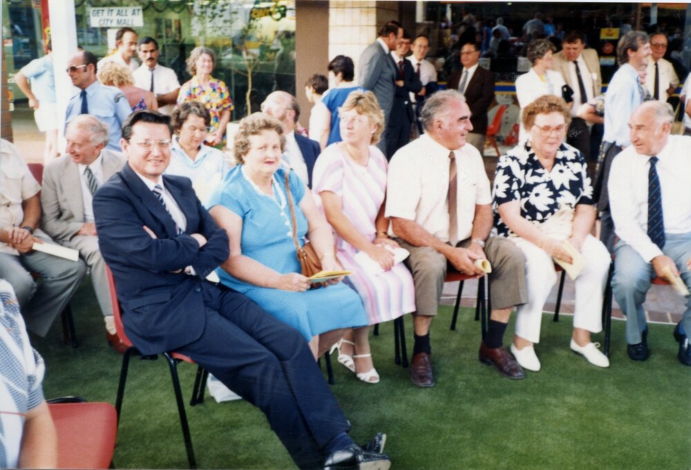 Blacktown City Mall, official opening