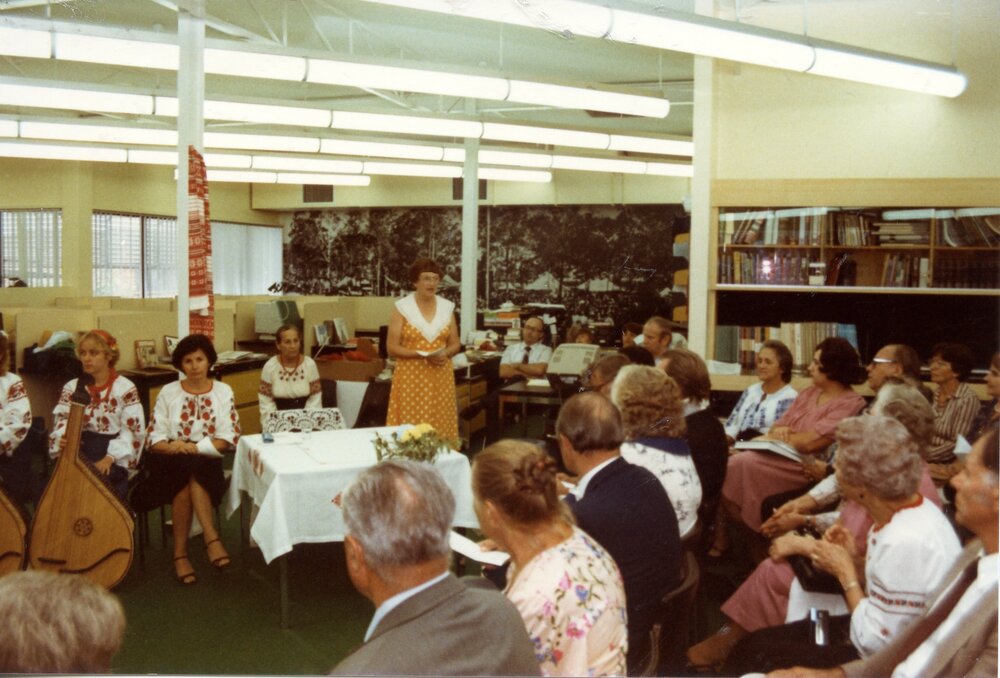 Launch of Ukrainian Collection at Max Webber Library