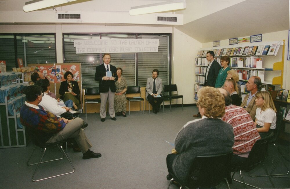 Compact Disc Collection launch at Max Webber Library
