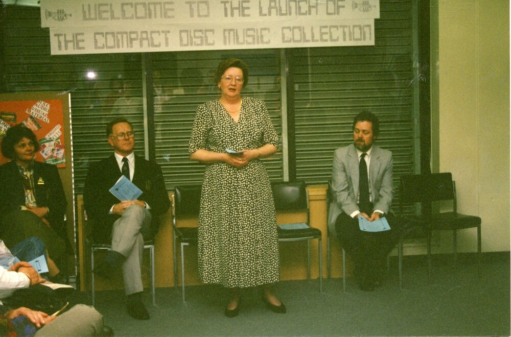 Compact Disc Collection launch at Max Webber Library