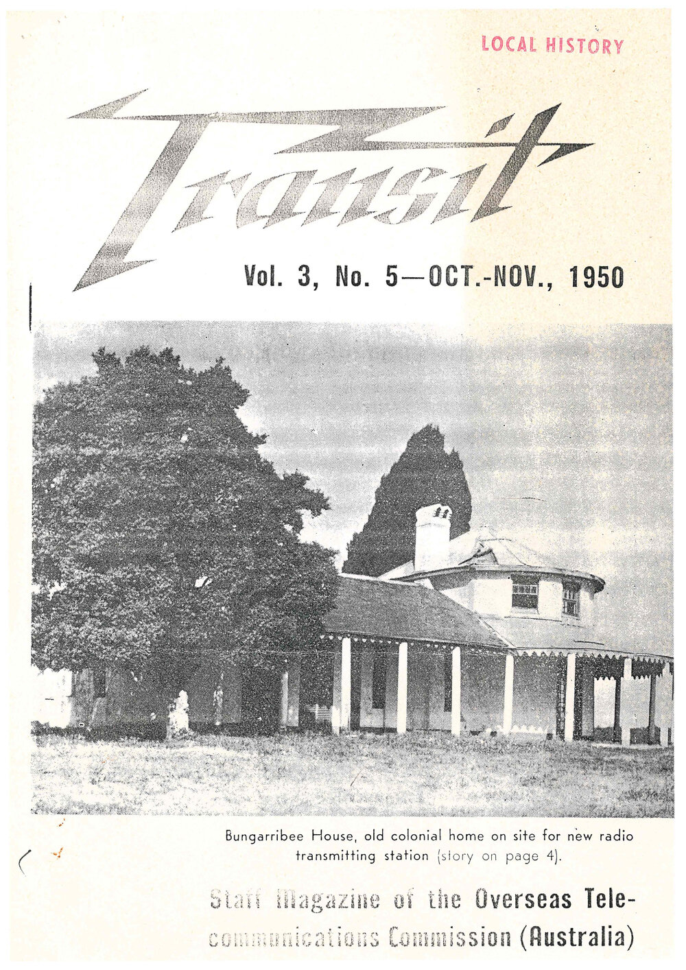 Transit Magazine, Oct-Nov, 1950