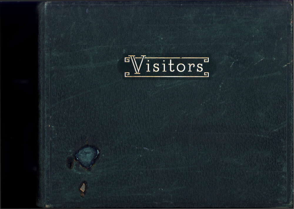 Visitor Book - Blacktown Civic Centre 1939-1961