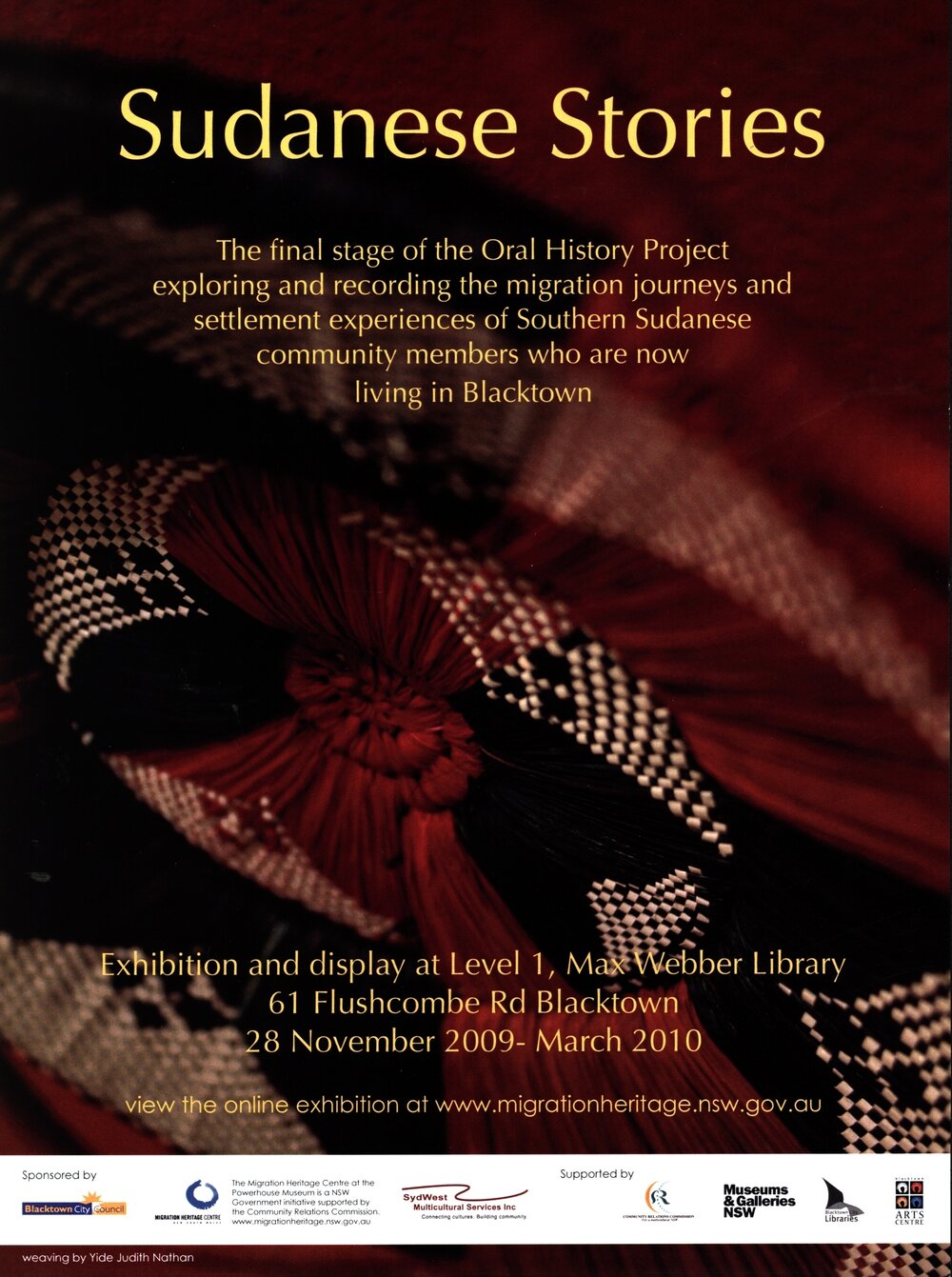 Sudanese Stories Exhibition, 2009-2010