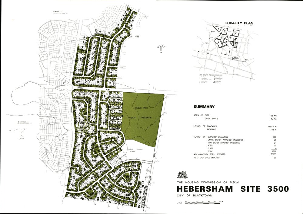 Hebersham Site 3500, City of Blacktown, c1980s