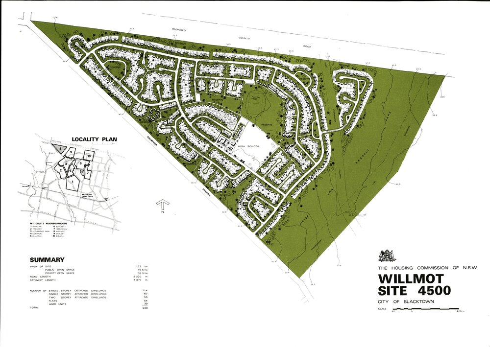 Willmot Site 4500, City of Blacktown, c1980s