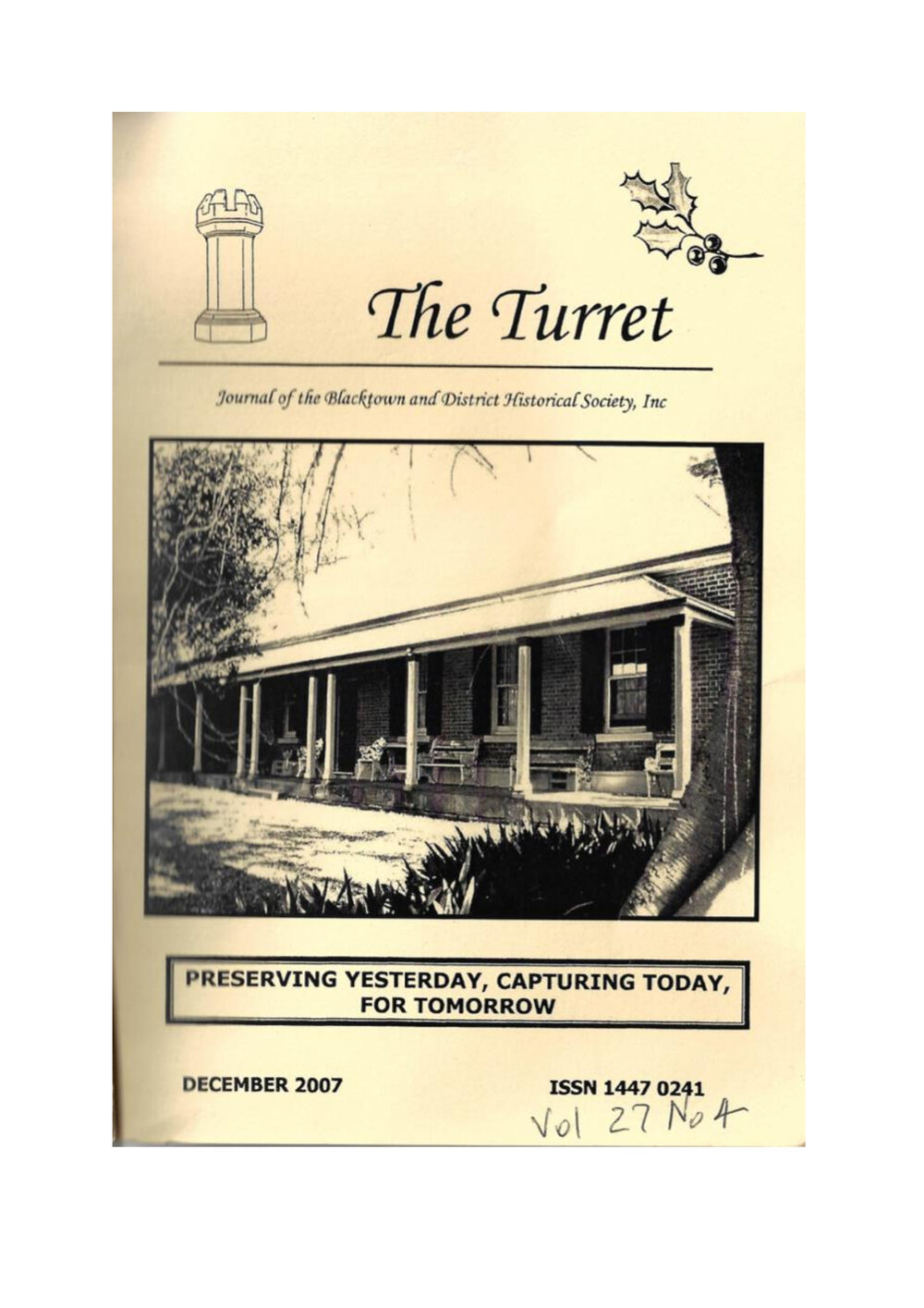 The Turret, December 2007