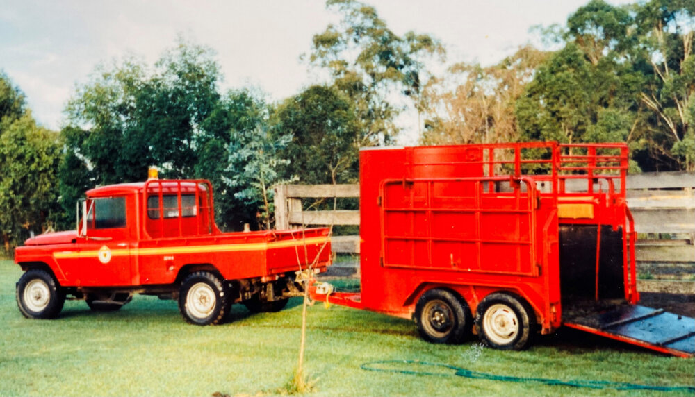 Blacktown Council's livestock impounding vehicle