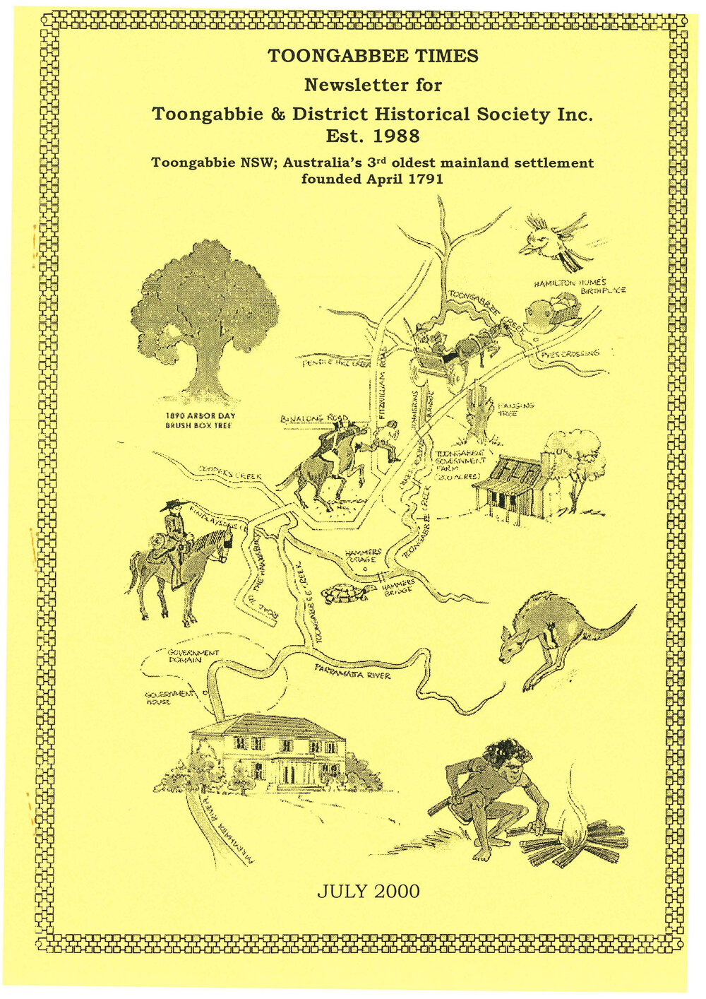 Toongabbee Times, July 2000