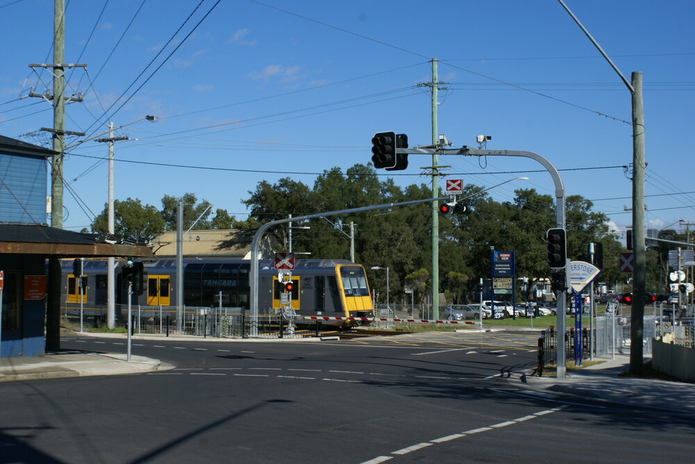 Riverstone railway crossing