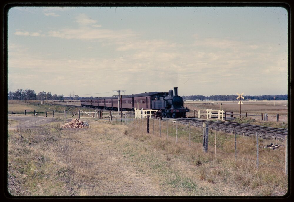 Train on Blacktown Richmond railway line