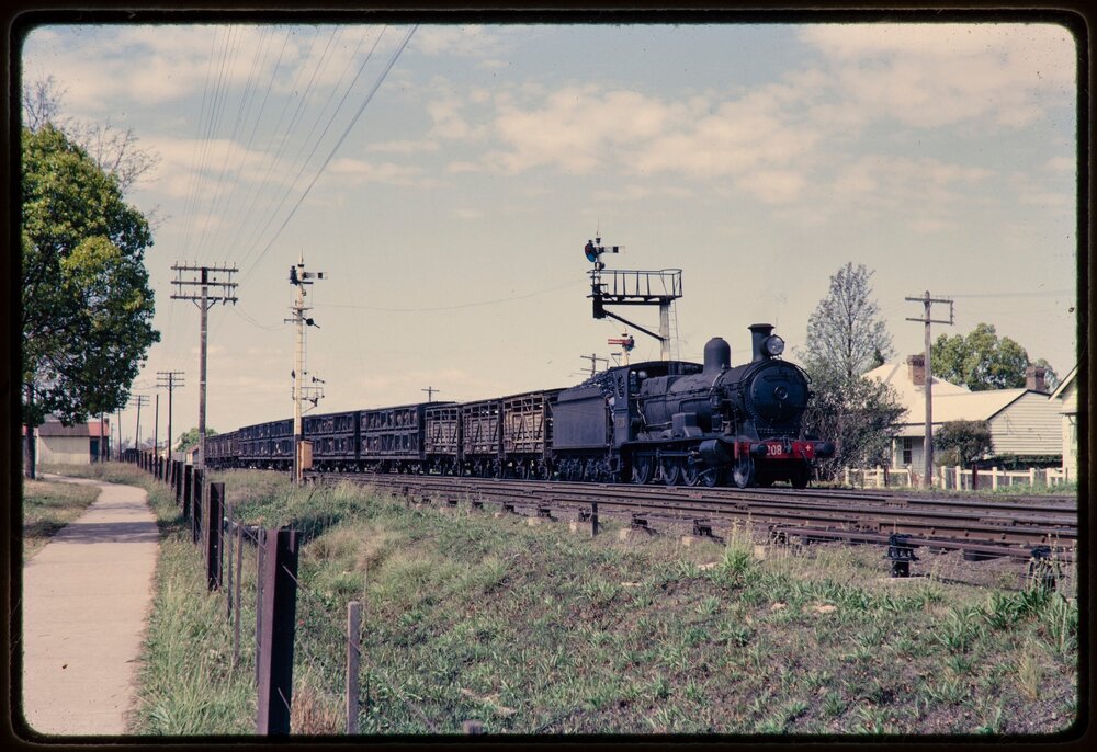 Stock train near Riverstone