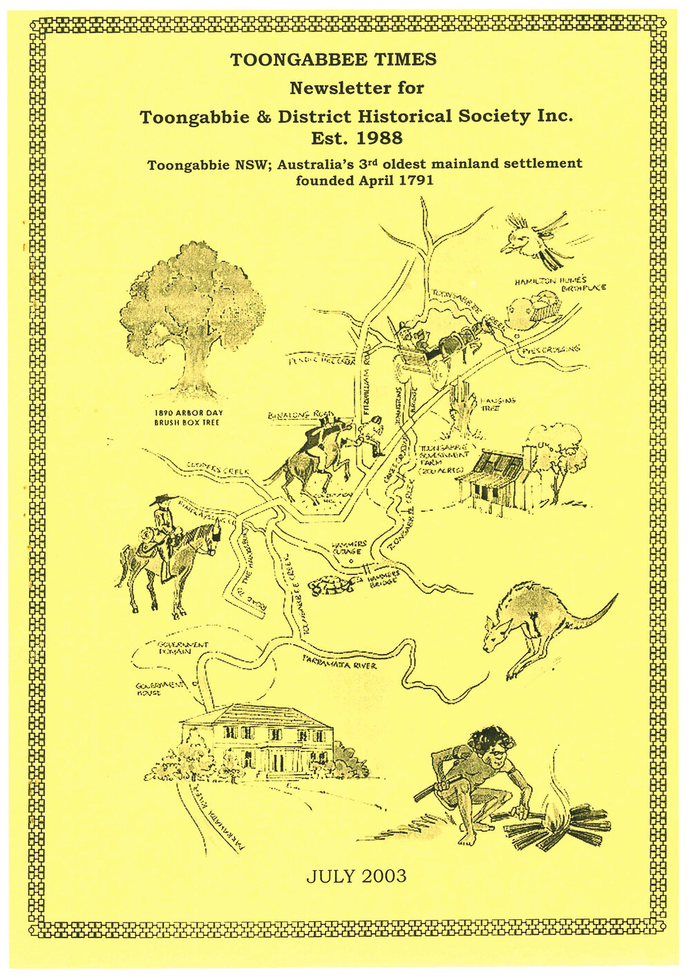 Toongabbee Times, July 2003