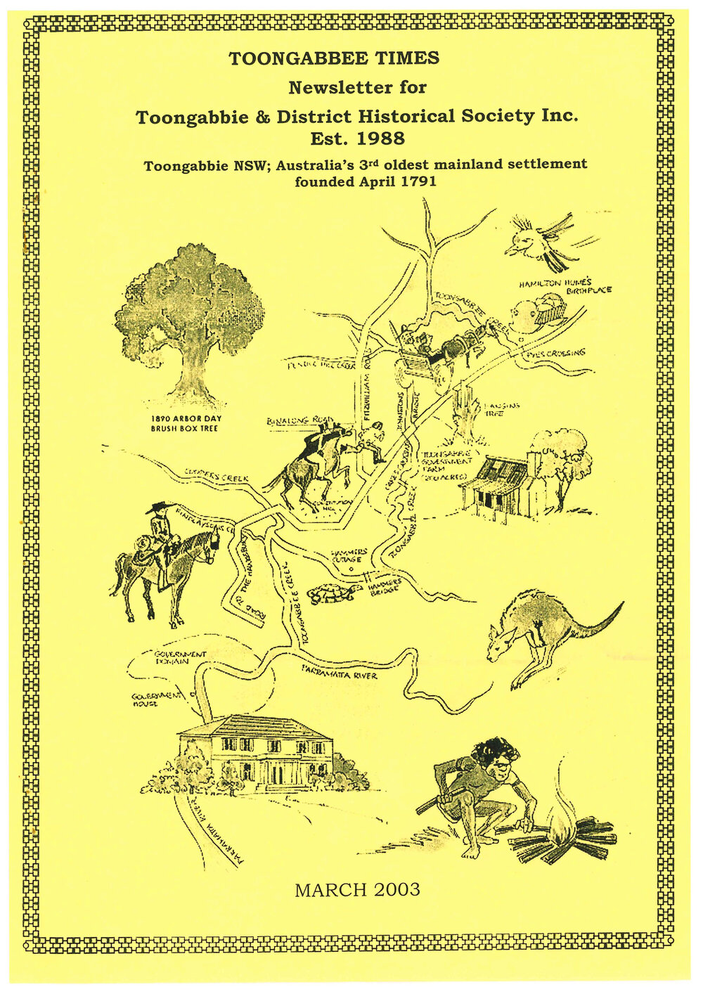 Toongabbee Times, March 2003