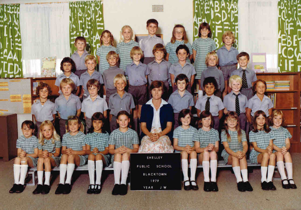 Shelley Public School, Blacktown 1979 - Year JW