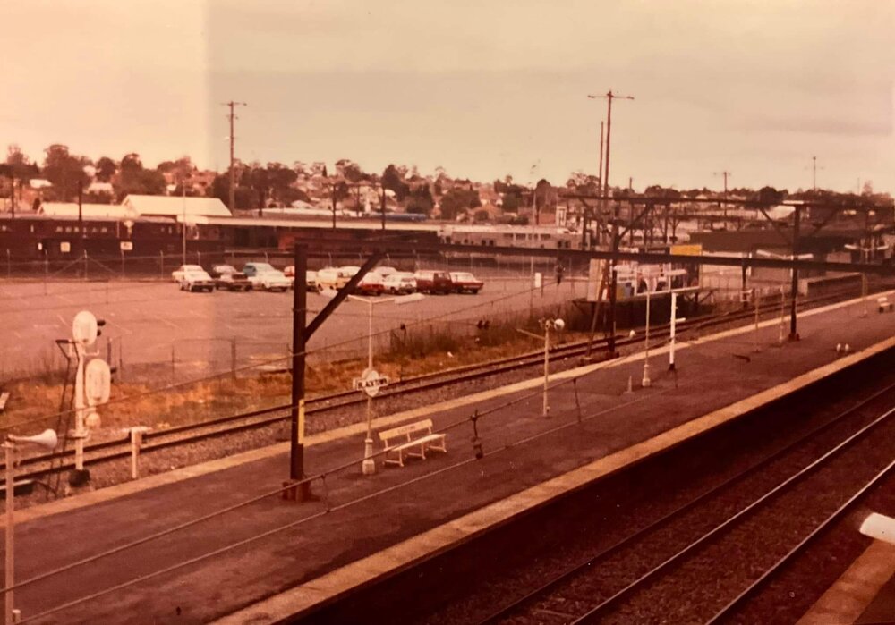 Blacktown Railway Station, 1986