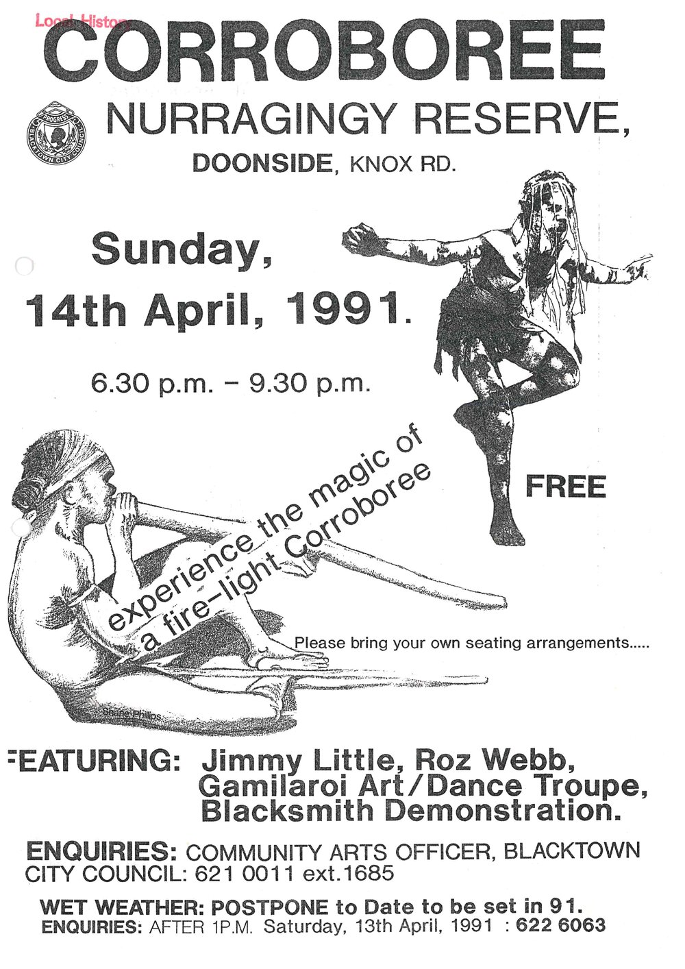 Corroboree Nurragingy Reserve Doonside, 1991