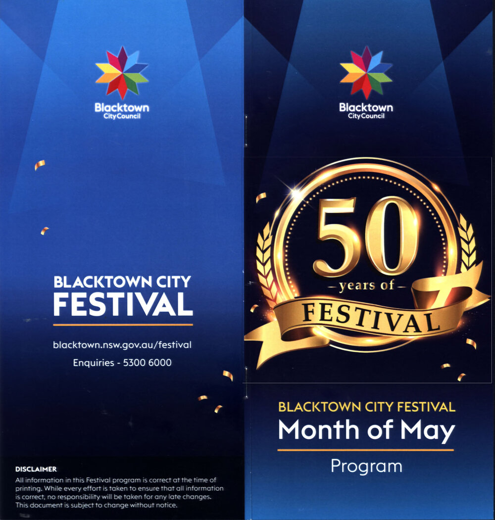 50 Years of Blacktown City Festival, 2025 Program