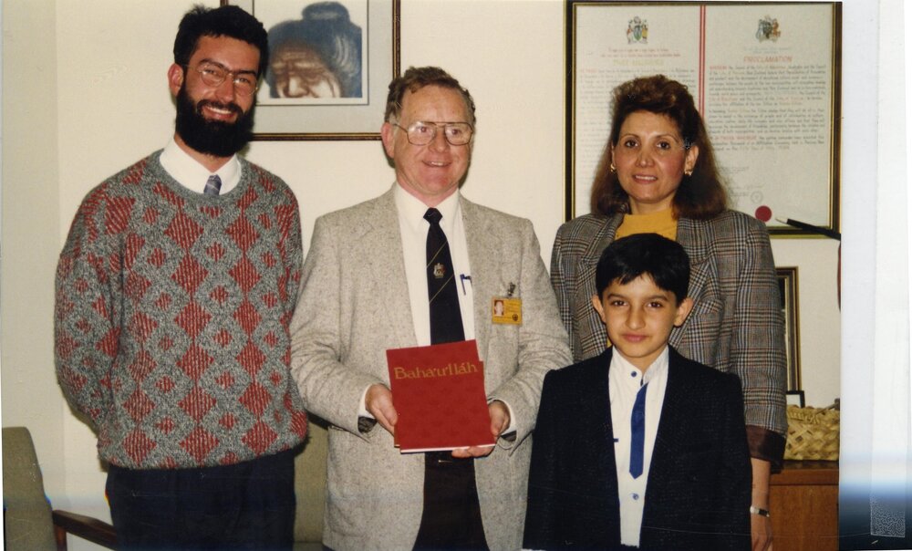 Jim Anderson at Council presentation