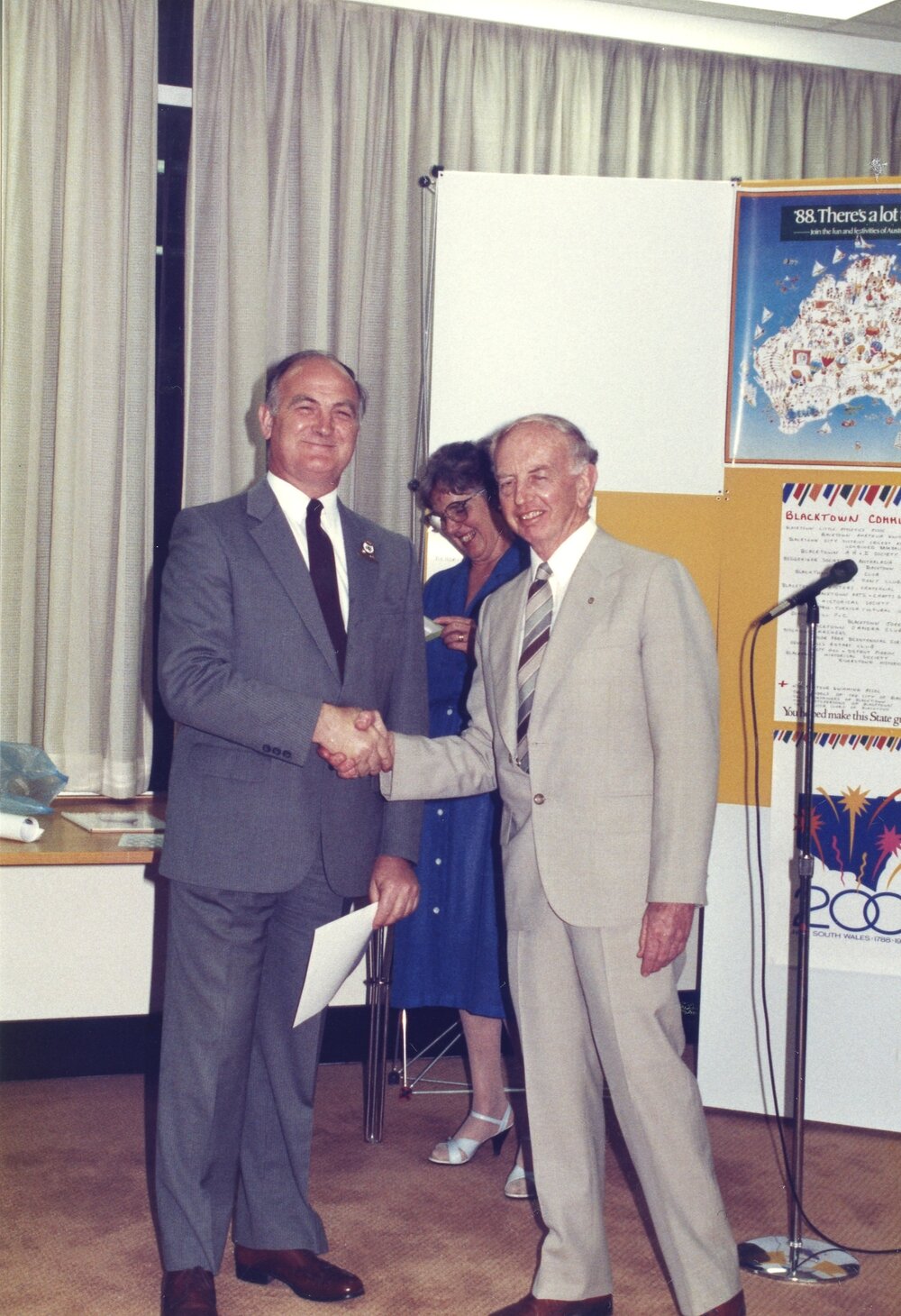 Presentation of Bicentennial Medals