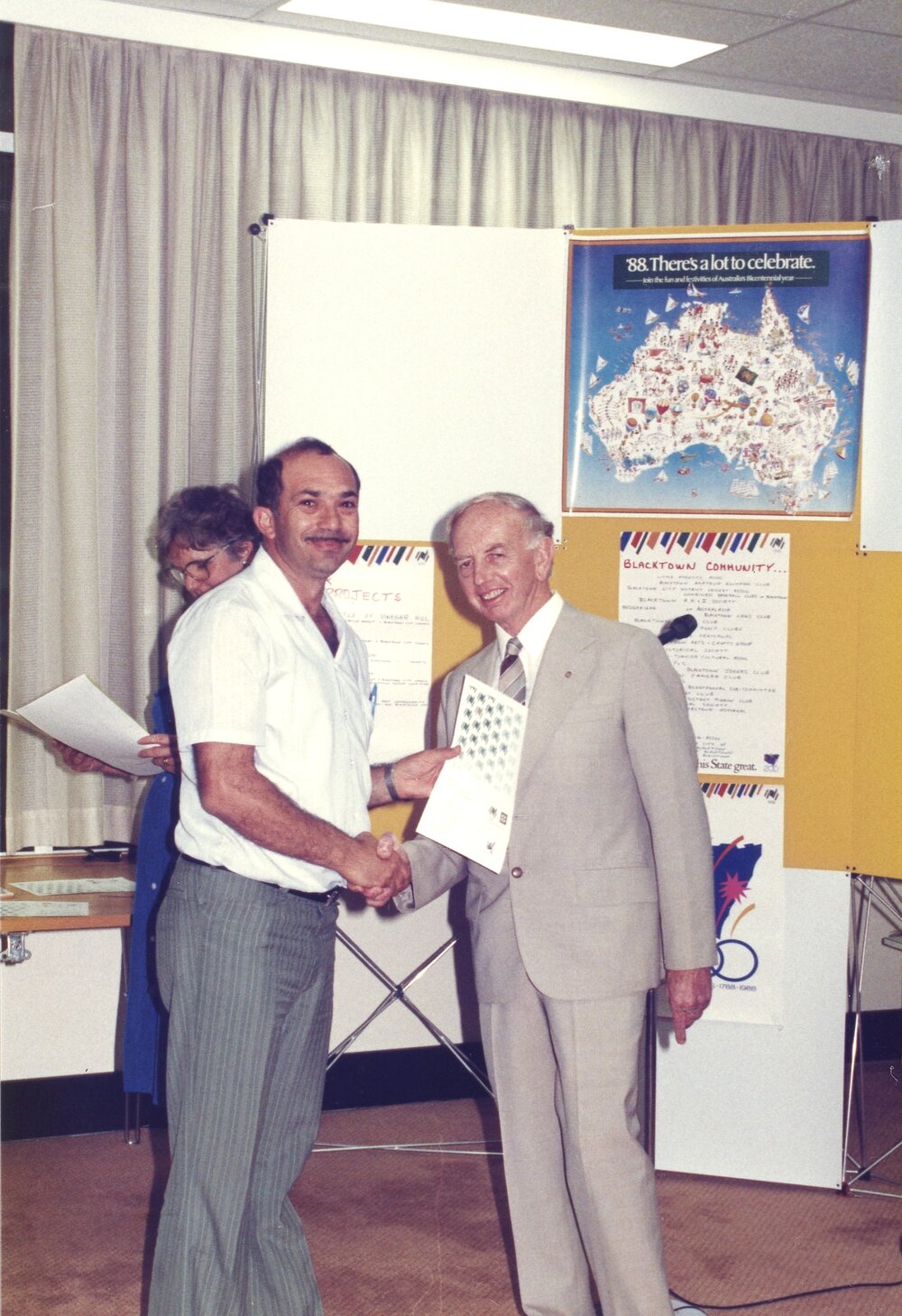 Presentation of Bicentennial Medals