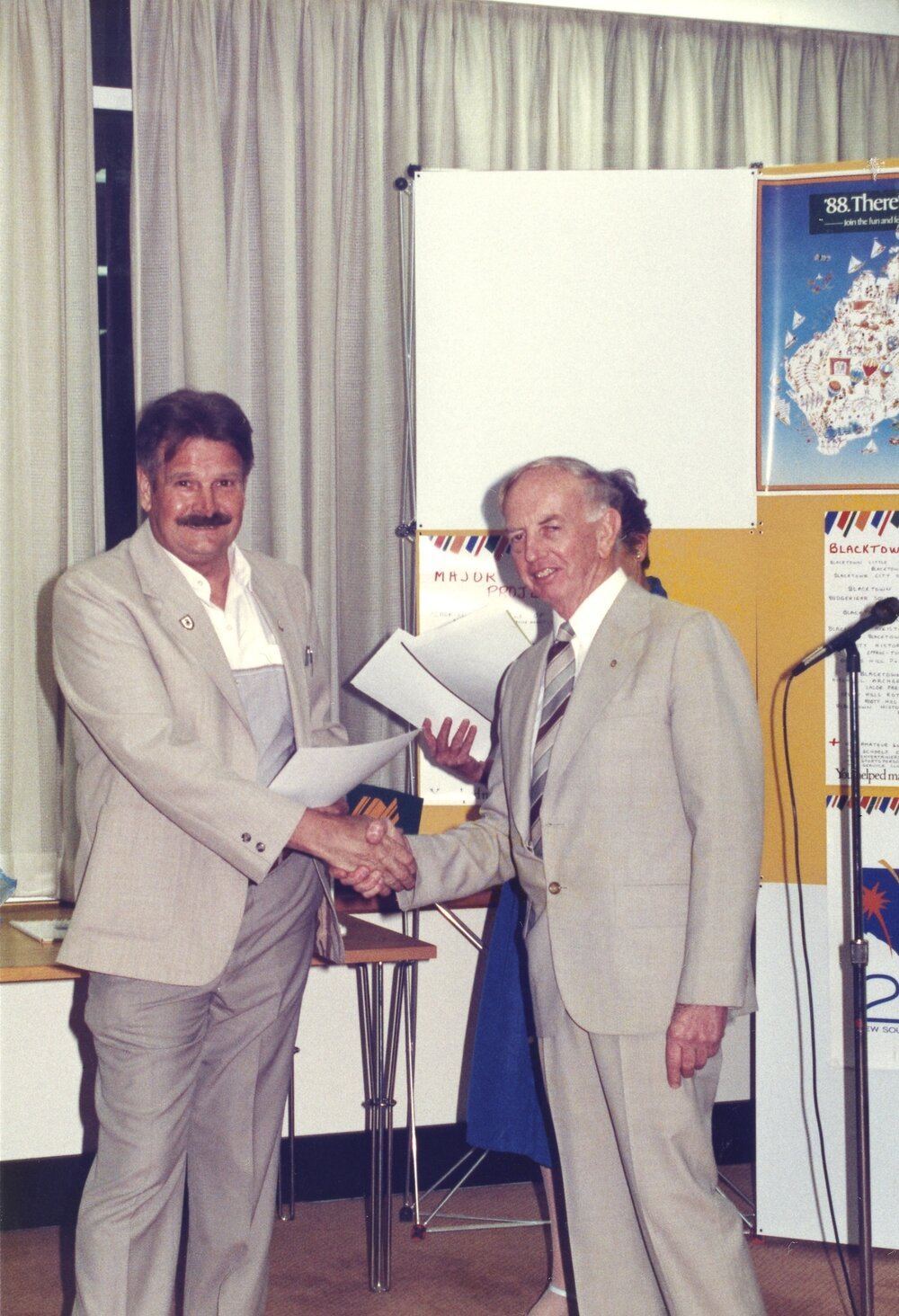 Presentation of Bicentennial Medals