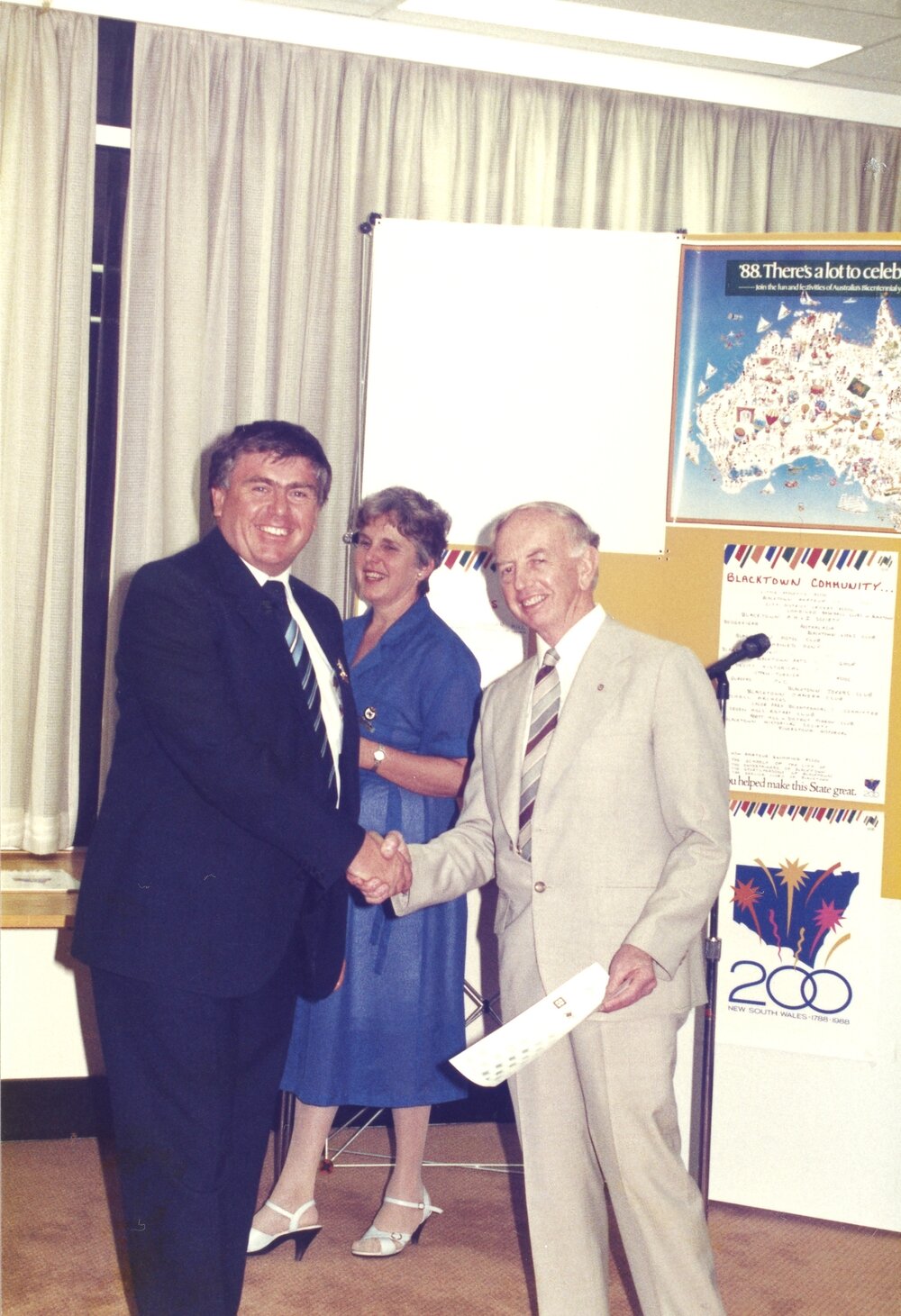 Presentation of Bicentennial Medals