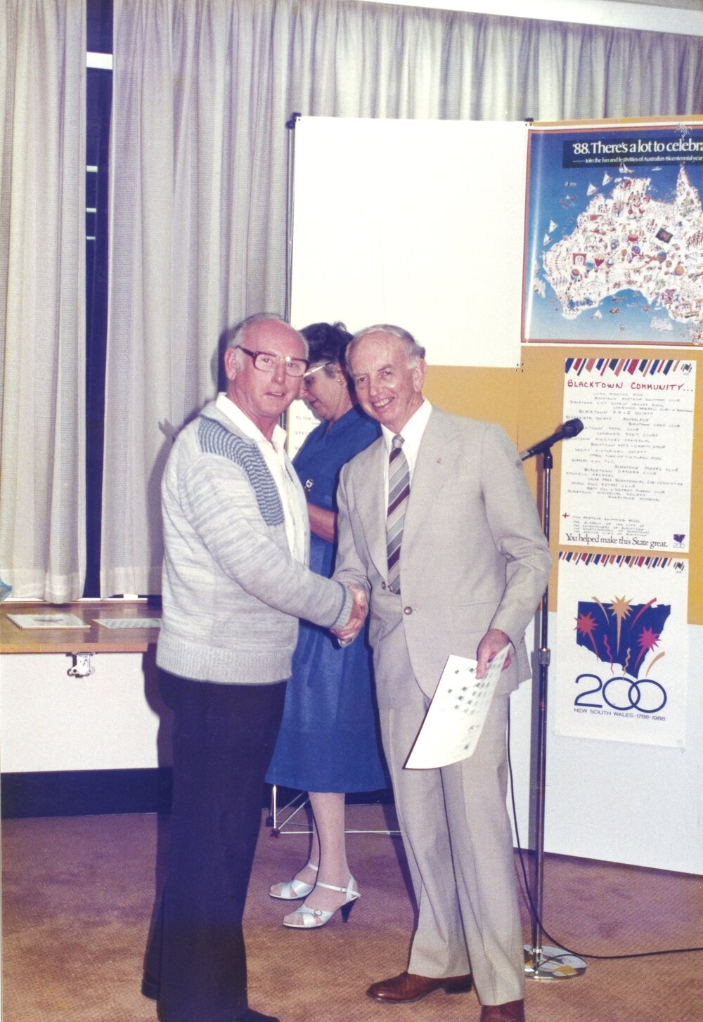 Presentation of Bicentennial Medals