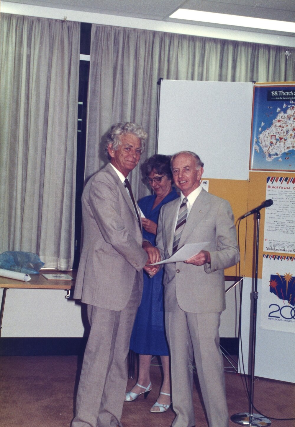 Presentation of Bicentennial Medals