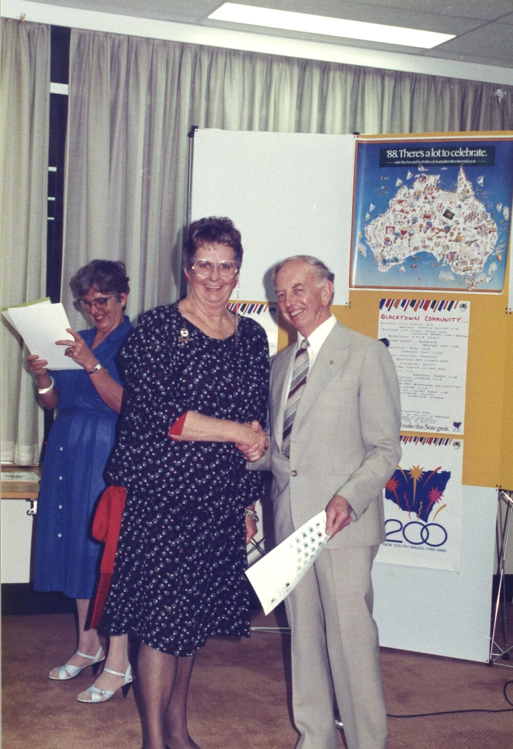 Presentation of Bicentennial Medals