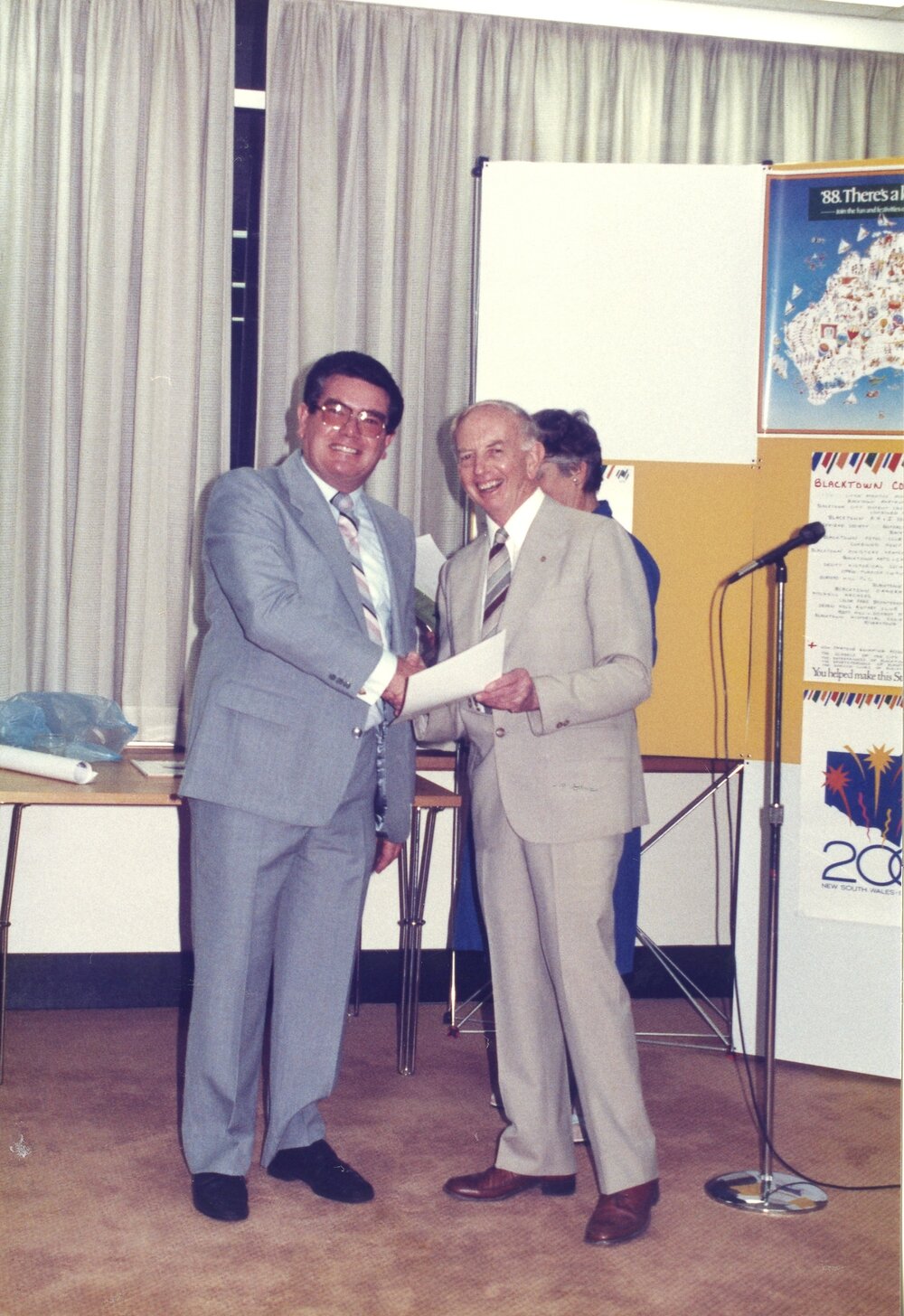 Presentation of Bicentennial Medals