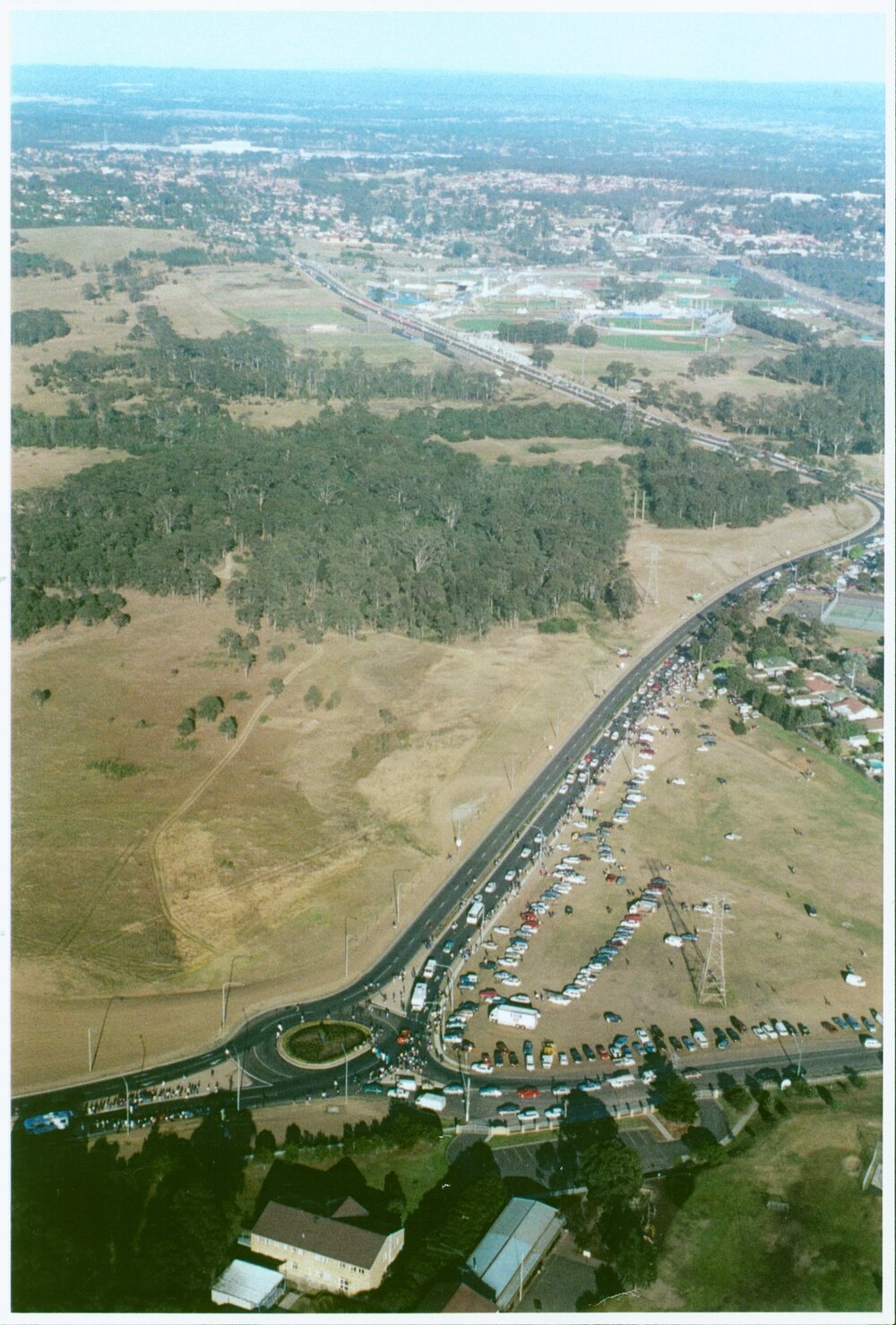 Aerial view showing Bungarribee and Doonside