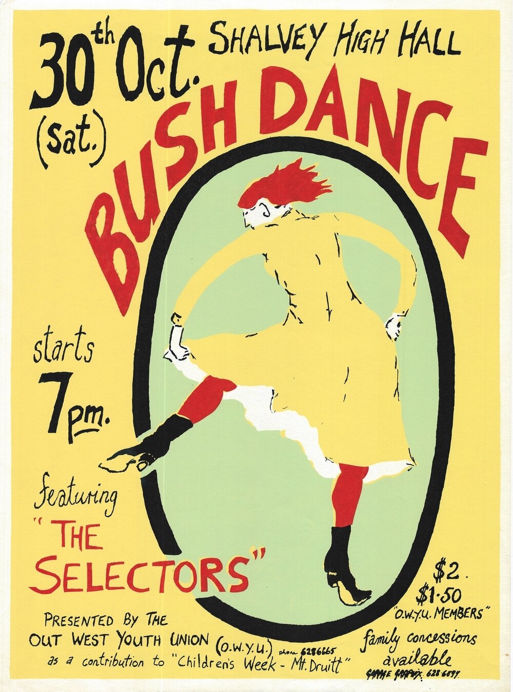 Bush Dance at Shalvey High Hall