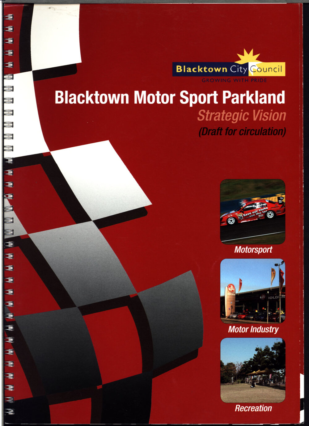 Blacktown Motor Sport Parkland Strategic Vision - DRAFT