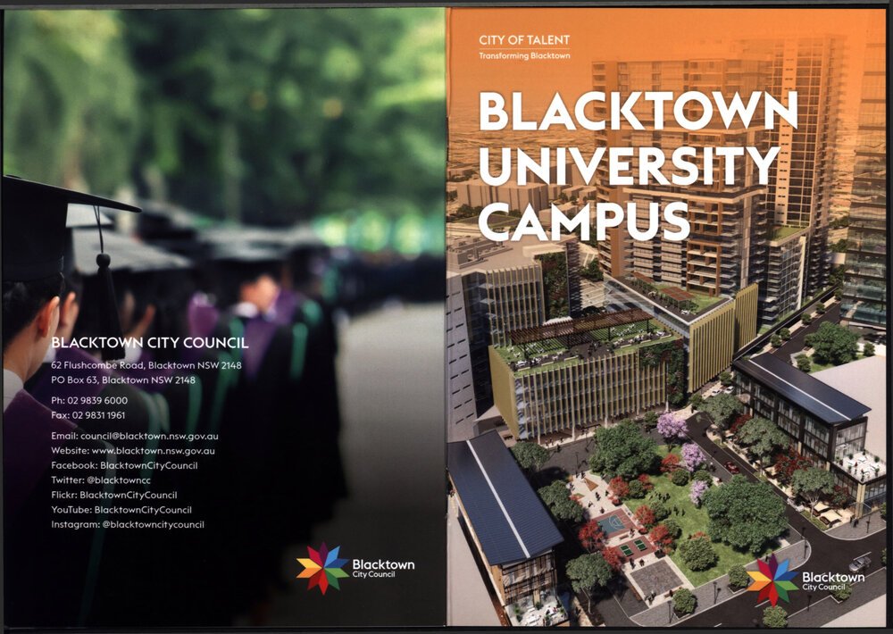 Blacktown University campus, 2018