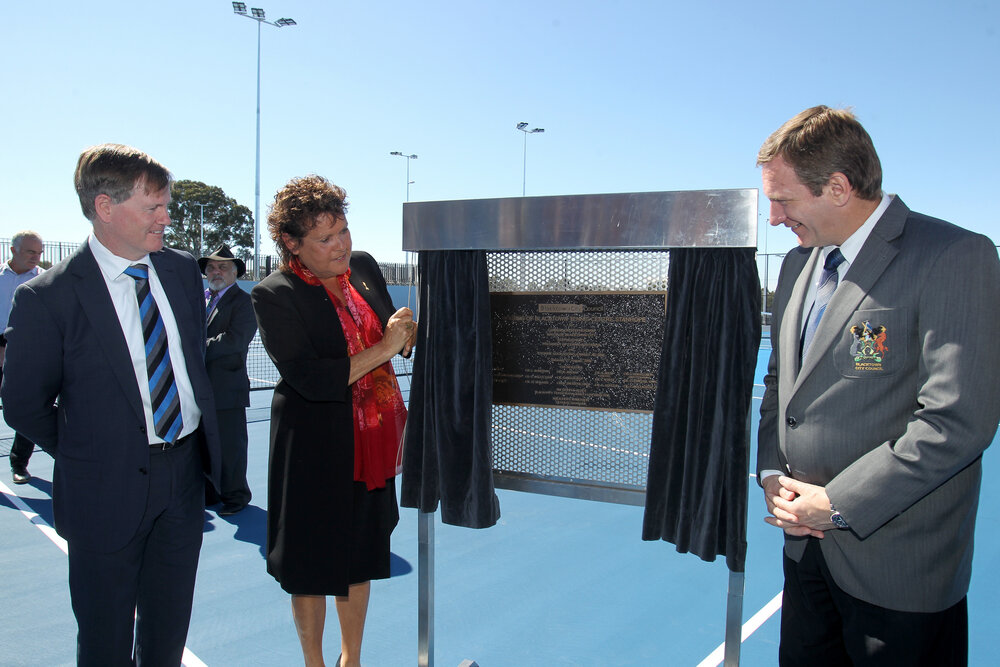 Blacktown Tennis Centre, Stanhope Gardens - Official opening