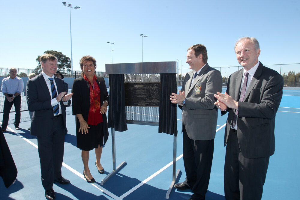 Blacktown Tennis Centre, Stanhope Gardens - Official opening