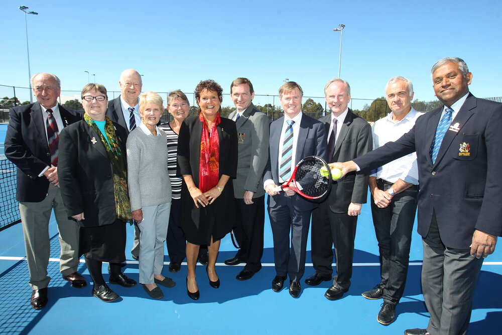 Blacktown Tennis Centre, Stanhope Gardens - Official opening
