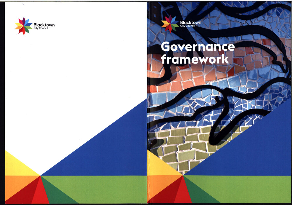 Blacktown City Council Governance framework, c2019