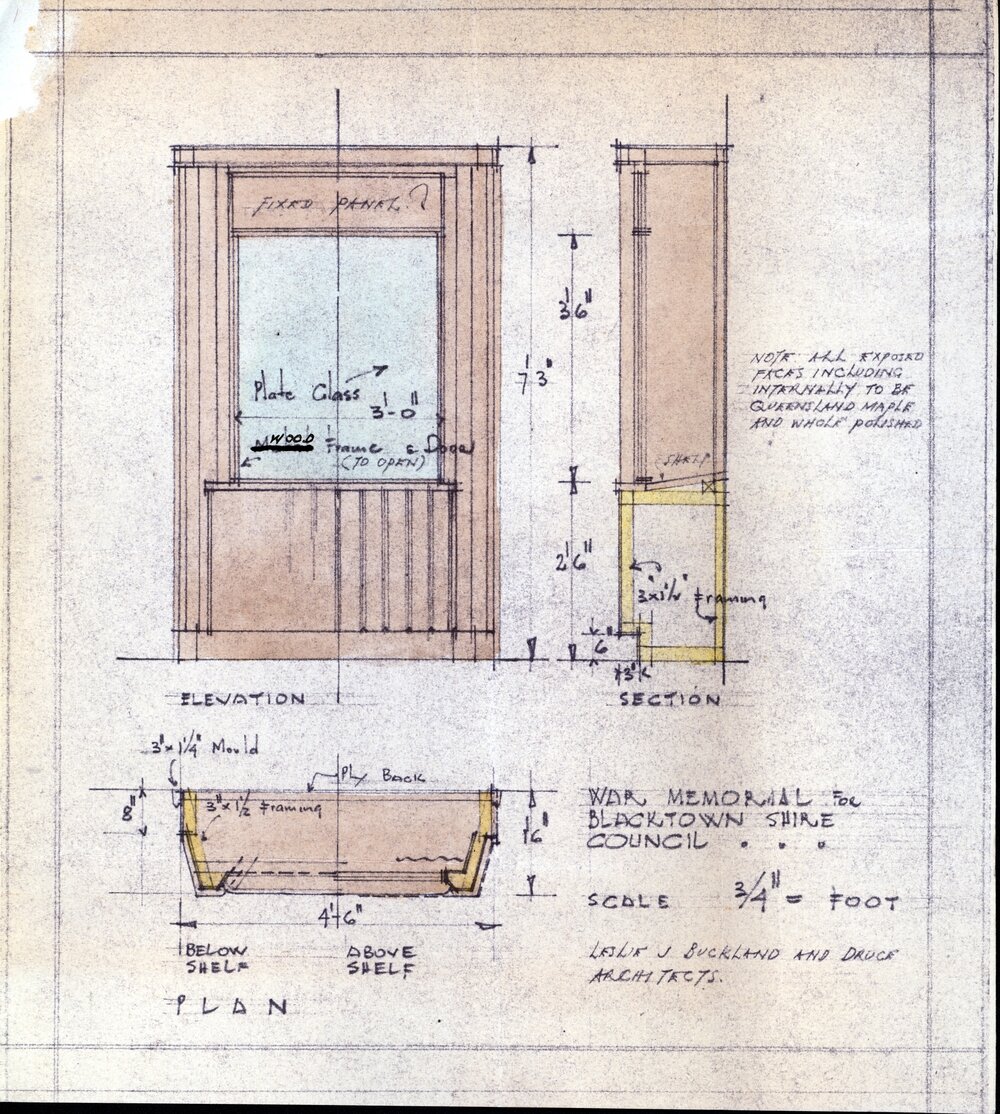 Memorial Cabinet for the Book of Remembrance, 1941