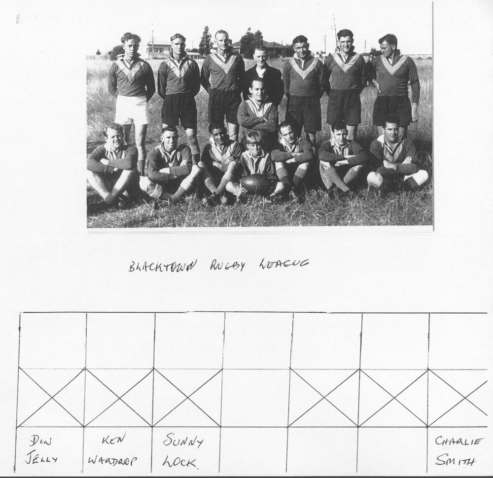 Blacktown Rugby League Team