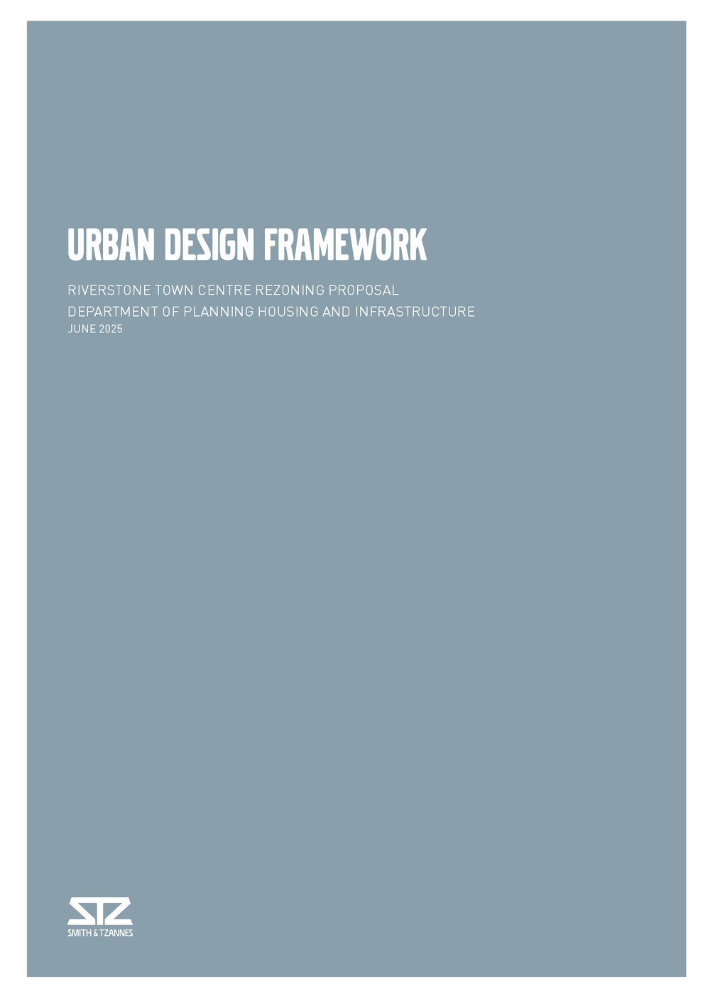 Riverstone Town Centre Masterplan 2025 - Urban Design Report - DRAFT