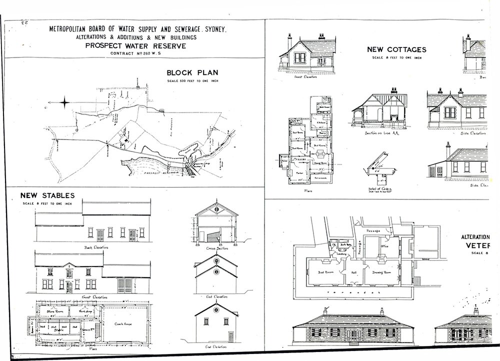 Alteration plans of Veteran Hall, Prospect