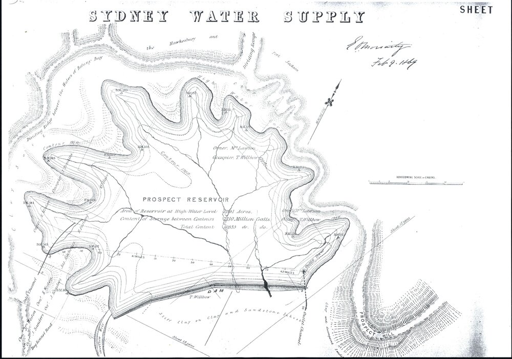 Sydney Water Supply, Prospect