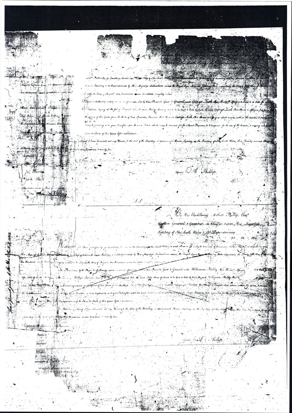 Various land grants, Prospect