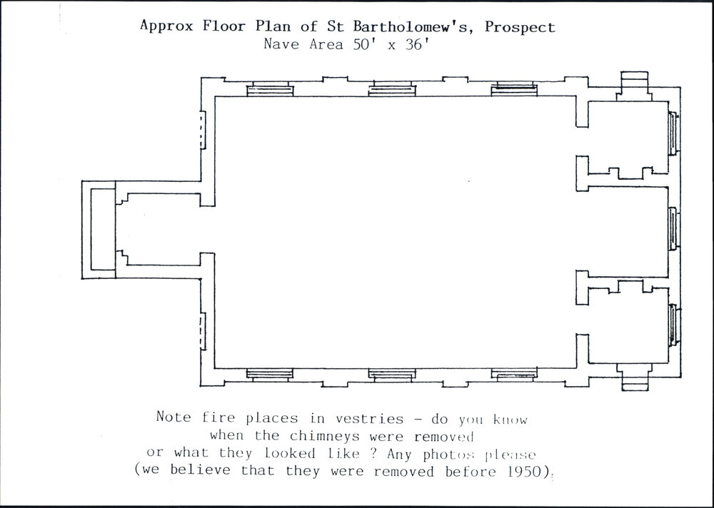 St Bartholomew's Church chimney photographs, Prospect