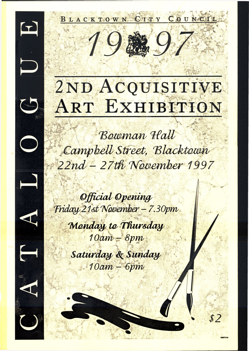 2nd Acquisitive Art Exhibition Catalogue