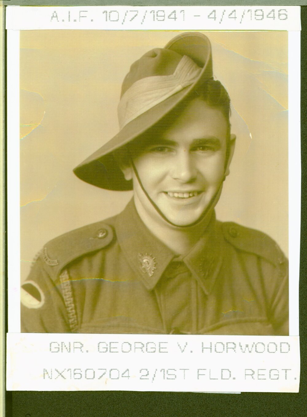Horwood, George Victor, 1943