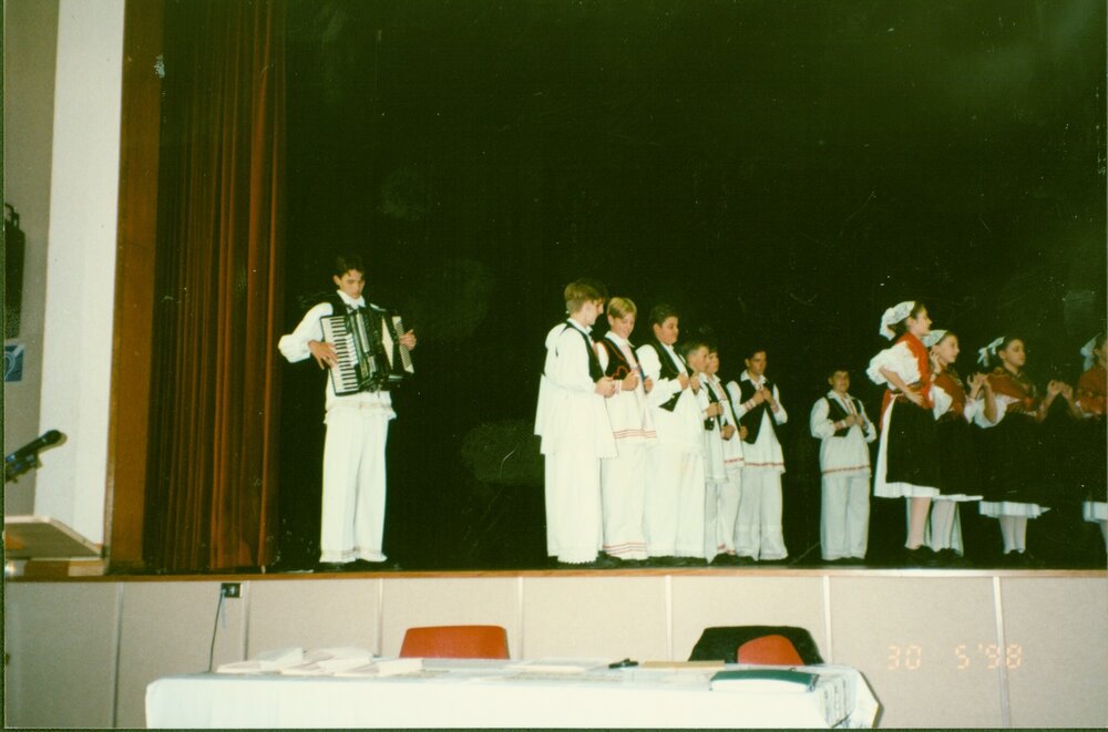 Croatian dance performance, Bowman Hall